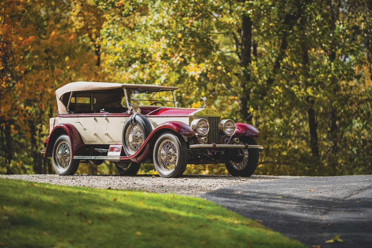 1926 Rolls-Royce Silver Ghost Tourer offered at RM Sotheby’s Amelia Island live auction 2020